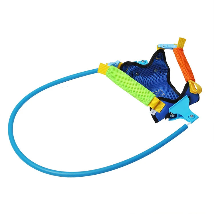 Adjustable Polyester Pet Collar New Design Anti-Collision Circle Harness for Dog Walking Outdoor Pet Safety Guidance Device