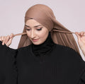 New Mercerized Cotton Sweat Cloth Headscarf Cross-bandage Convenient Headscarfscarf Wholesale
