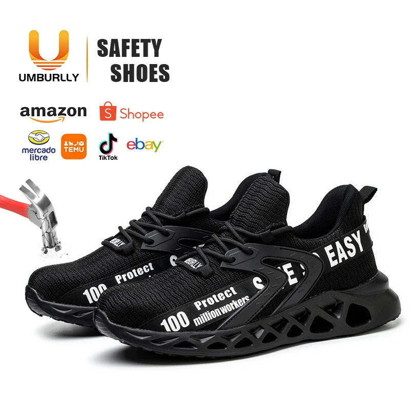 Safety Welding Shoes for Welder Steel Toe Work Men's Women's Work Industrial Safety Shoes for Man