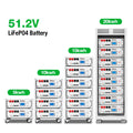 Easy to Install Rack Lifepo4 Lithium Ion Batteries 48v 200ah 51.2v 100ah 5kw 10kwh 15kw Solar System Energy Storage Battery