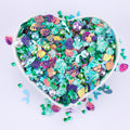 Polymer Clay Oceanic Mermaids Shells Pearls Sprinkles Polymer Clay Slices for Slime Filler DIY Craft Decoration Nail Art
