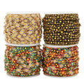 Selling by Meter Wholesale Dainty Colorful Diversity Flower Adjustable DIY Enamel Necklace Bracelet Jewelry