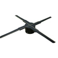 50cm Advertising 4 Blade HD LED Fan 3d Hologram Projector Hologram Fan 3D Holographic Display Remote App Control
