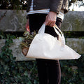 Durable Canvas Cotton Bouquet Tool Bag Weeding Flower Bouquet Sleeve Packaging Bags Pouch Flower Gift Holder Pot