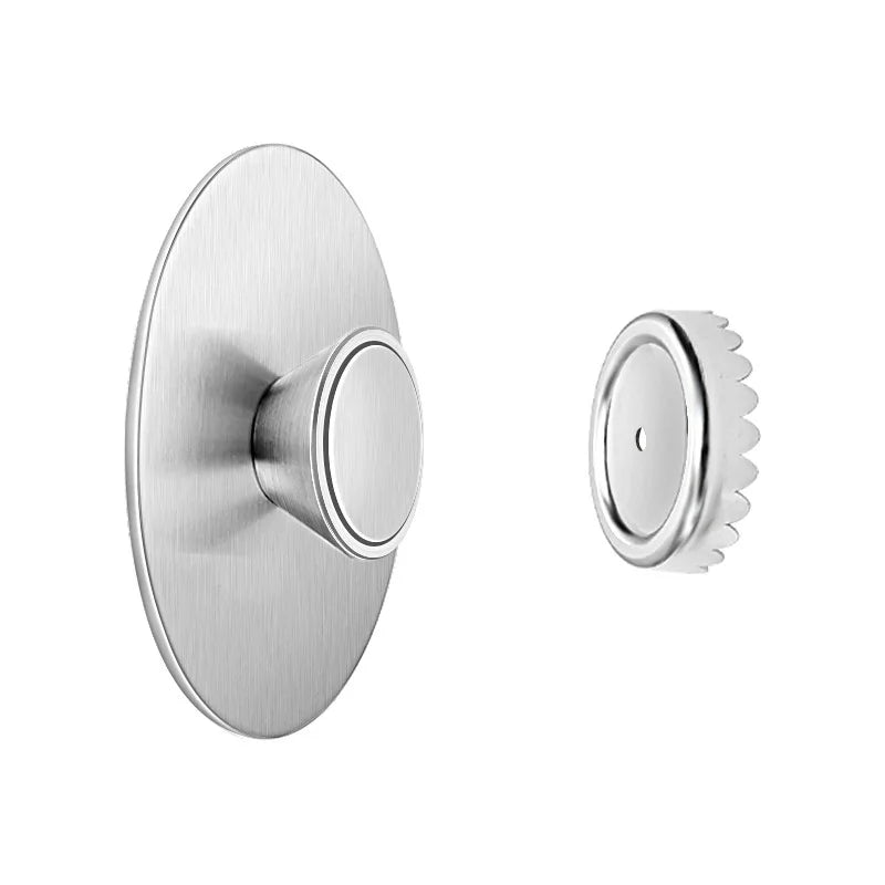 Latest Wall Mounted Strong Magnetic Eco-Friendly Stainless Steel Soap Dish Rust Proof Holder for Bathroom Kitchen Use 5cm