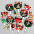 Merry Christmas  Cake Topper Cake Cupcake Christmas Party  Decoration