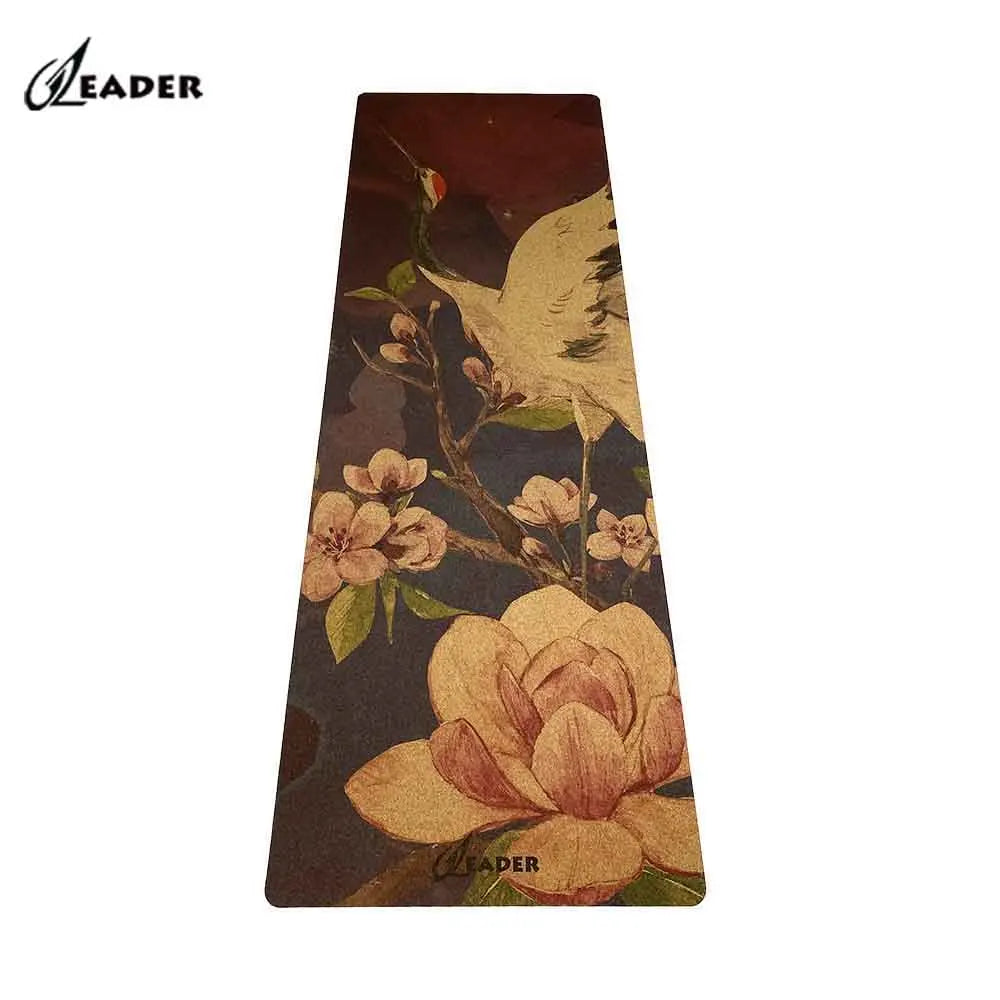 2024 Best Seller Wholesale FSC Organic Cork Yoga MattCustom Logo Eco Friendly Natural Rubber Yogamat Cork Yoga Mat