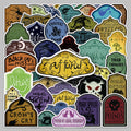 51PCS Factory Decor Custom Original Magic Potion Tag Stickers for Gift Wrap & Furniture