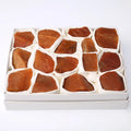 HZ Wholesale Red Aventurine Minerals Natural Quartz Gemstone Rough Raw Crystal Stones for Healing Products Box Set
