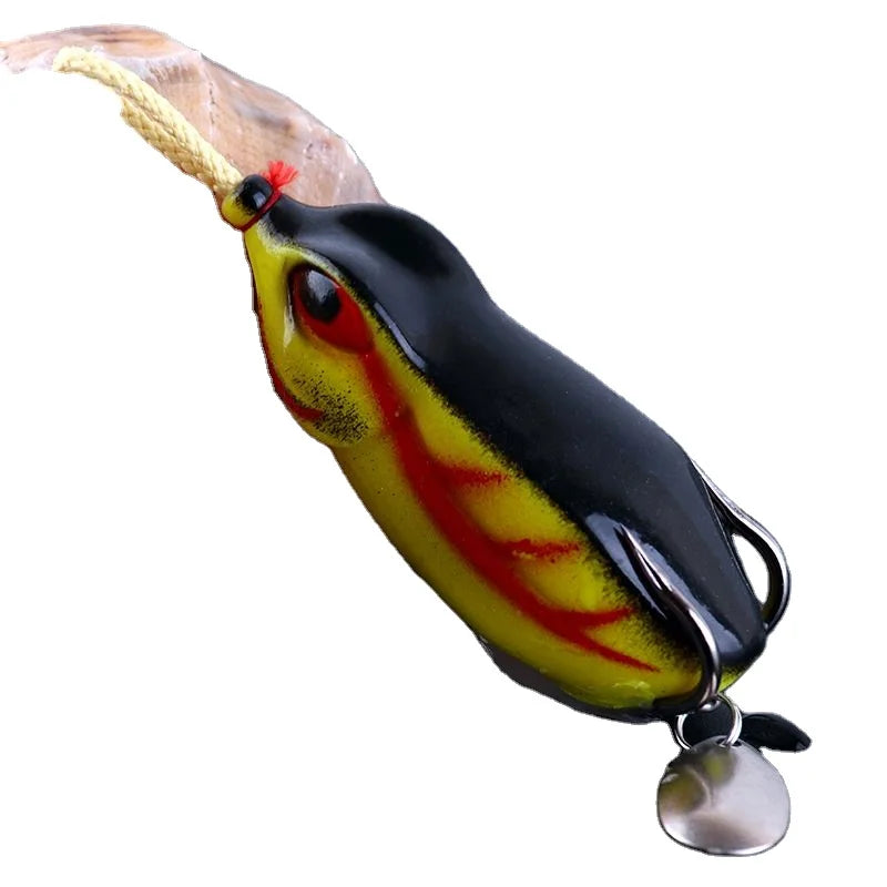 Wholesale Fishing Lure Soft Plastic Bait D Fishing Frog Lure 9Gm Rubber Jump Frog Fishing Lures Thailand Artificial