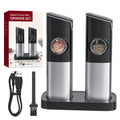 New Arrivals Automatic Type C Rechargeable Gravity Electric Salt and Pepper Grinder Set with Base