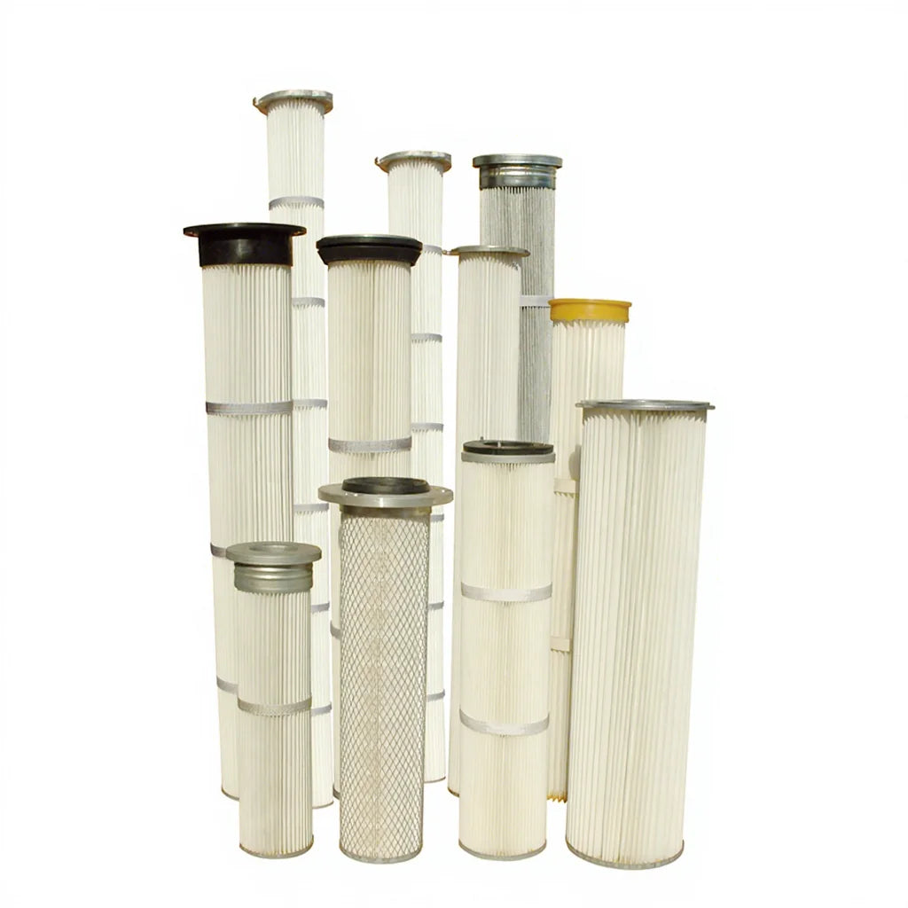 FORST Custom Cement Industrial Bag Filter Cartridge Spun Bond Polyester Pleated Air Filter