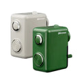 Superior Retro Design Mechanical Pencil Sharpener 3 Colors (Black White Green) Plastic Body Non-Electric Artist Sketching Tool MegaBDM