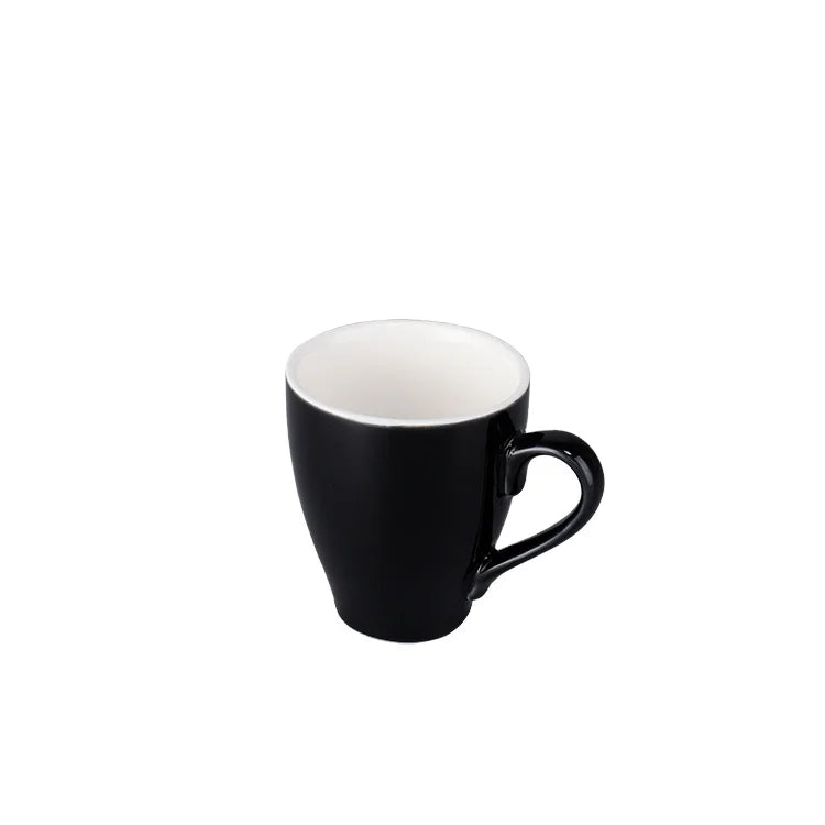 Wholesale Custom Simple Design Black Ceramic Coffee Mug for Hotel Guestrooms
