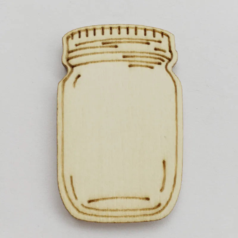 laser cut wood bottle plywood bottle cutouts 42mm for kids play