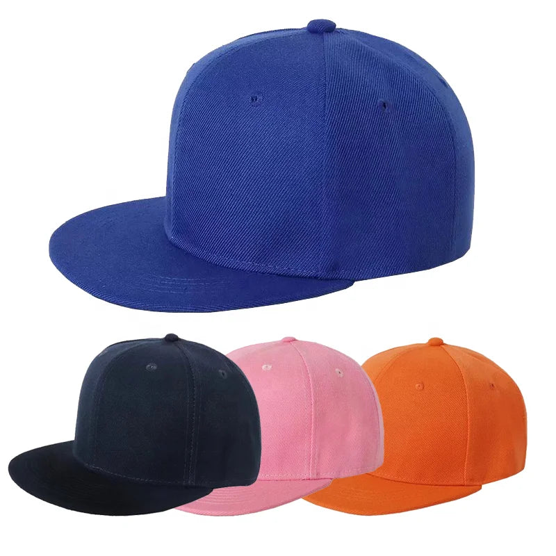 Wholesale Solid Sport Unisex Outdoor Custom Logo Caps 6 Panels Cotton Polyester Women Men Hats