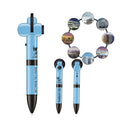 Custom Logo LED Projector Pen with Full Image Projection Plastic Ballpoint Pen with Free Samples
