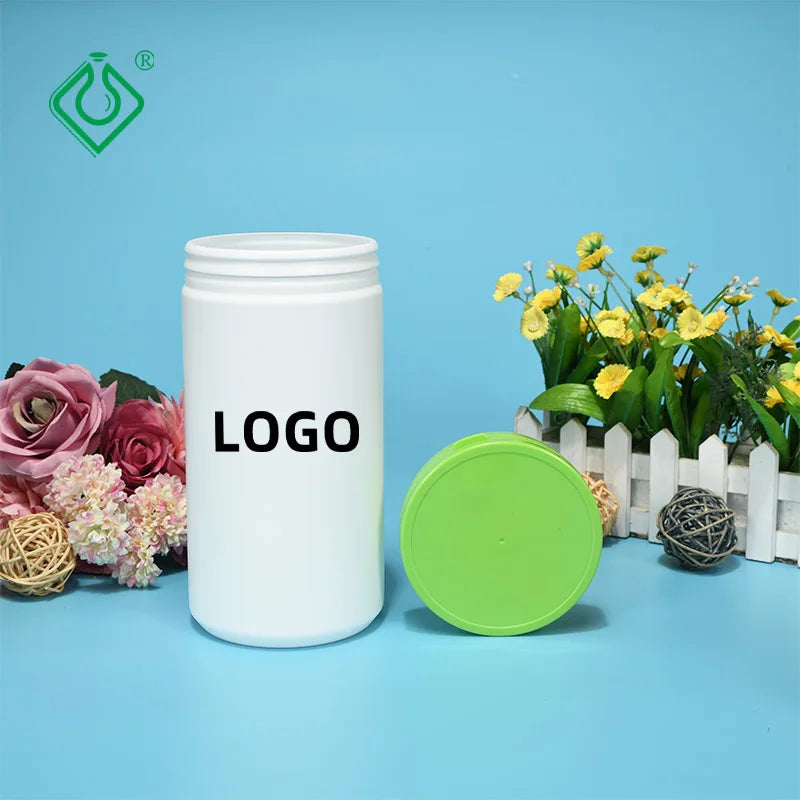 2000ml China Factory Custom Design Plastic HDPE Empty Medicine Health Care Pill Packing Bottle With Screw Caps