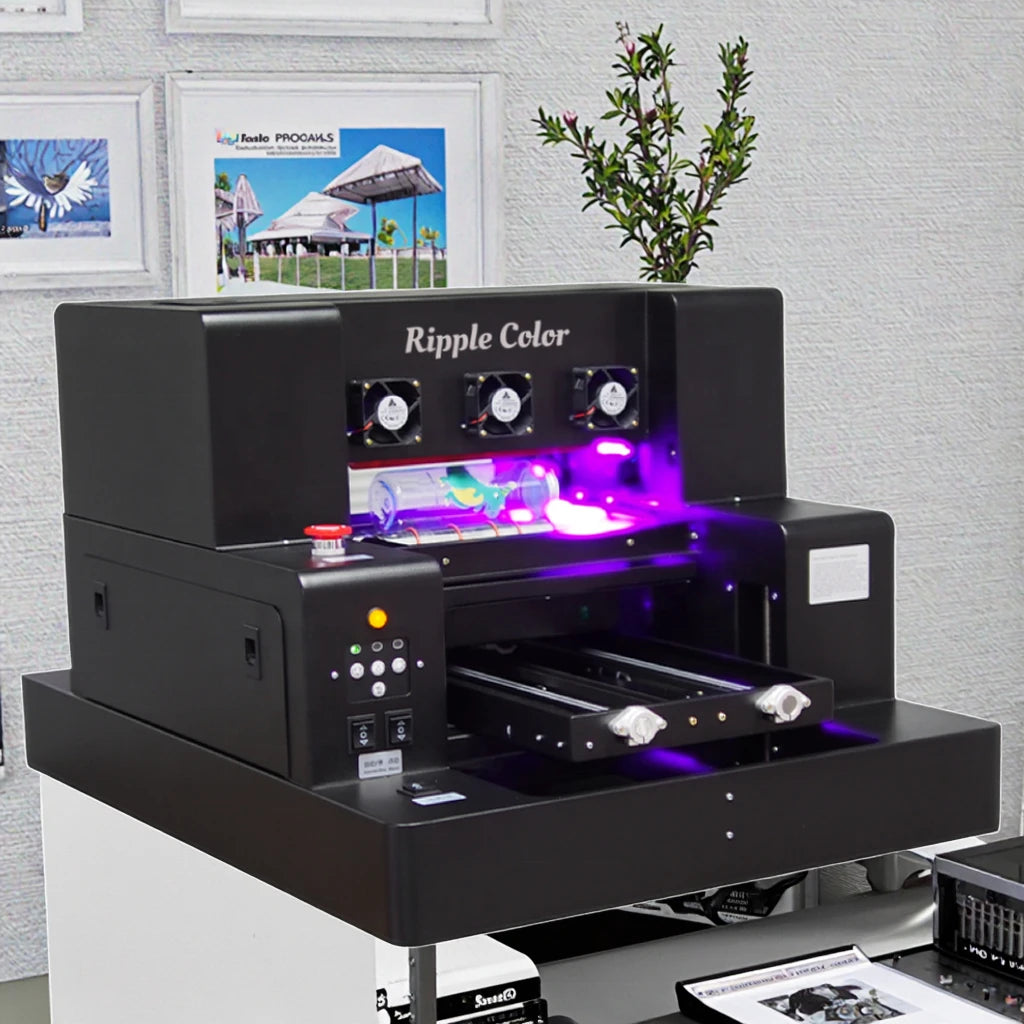 New Arrival A3/A4 Mini UV DTF Inkjet Printer XP600 Print Head for Leather Glass Printing Best Price Bangladesh for Floor Machine