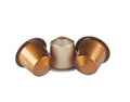 Disposable Food Grade Coffee Capsules with Lid Aluminum Foil Recyclable Customized Color & Logo
