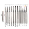 Hot Sale 12-Piece Professional Nail Art Brushes Set Liner Design Pen & Detail Brush for Gel Polish Acrylic Nails & Manicure