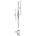 Ornamental Components Elements Iron Railing Pickets for Staircase Handrail Railing Balustrade Balcony Gate Fence