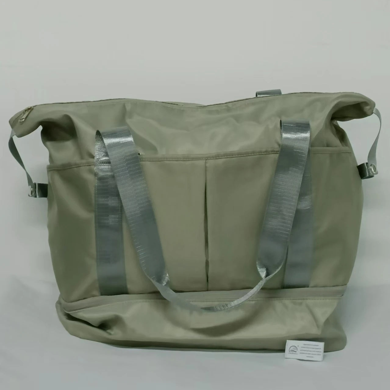 Ruicheng Custom Large Capacity Nylon Tote Bag Casual Waterproof Travel Gym Bag Reusable Shopping Bag Custom Logo Color Shoulder