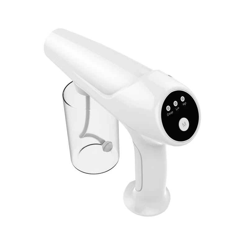 2024 Barber Wireless Steam Bottle Nano Mist Hair Spray Gun Rechargeable Battery 1800mAh 340ml Durable FCC ROHS CE Certified