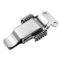 Factory Wholesale Galvanized Zinc Plated J008 Toggle Latch Hasp Spring-Loaded Draw Toolbox Marine Application Carton