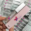 Custom Logo MOQ 50pcs Led Light Lip Glaze Packaging Empty Bottle Container Lip Gloss Tube with Light and Mirror