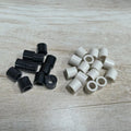 Factory Sell Billiard Snooker Pool Cue 12mm 13mm Plastic Ferrules Black/White Color