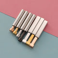 Modern Style Geometric DIY Jewelry Pendant Setting Stainless Steel Cuboid Cylindrical Pendants for Necklace Jewelry Making