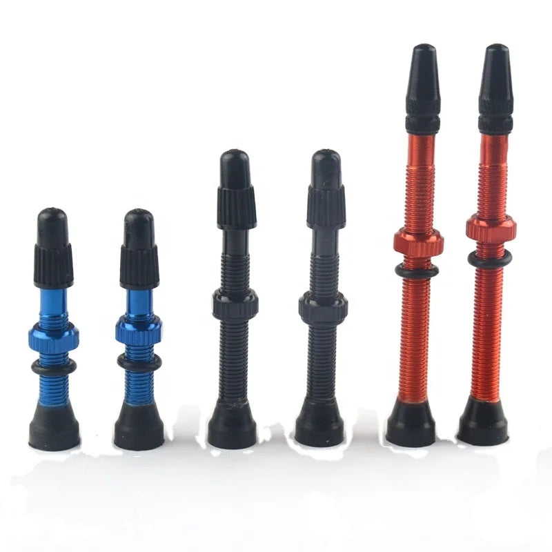 IRONDONEKY 40mm/60mm/80mm Mountain Bike Aluminum Alloy Extender FV Valve Bicycle Tubeless Valve Bicycle Parts