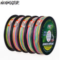 FTK 114m Super Strong Multifilament Wire Fishing Line 0.10-0.40mm 8-60LB Floating 4Strand PE Braided Streaming Ocean Beach