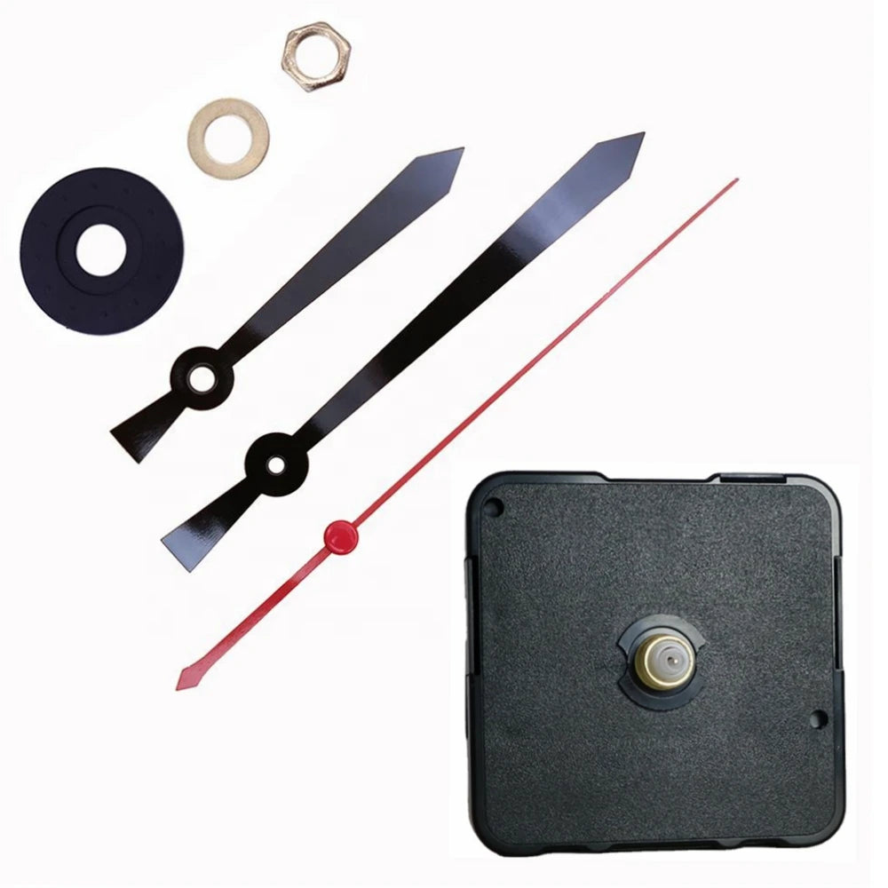 Wall Clock Parts Silent Quartz Sweep Clock Movement Mechanism Clock Arrows Hands