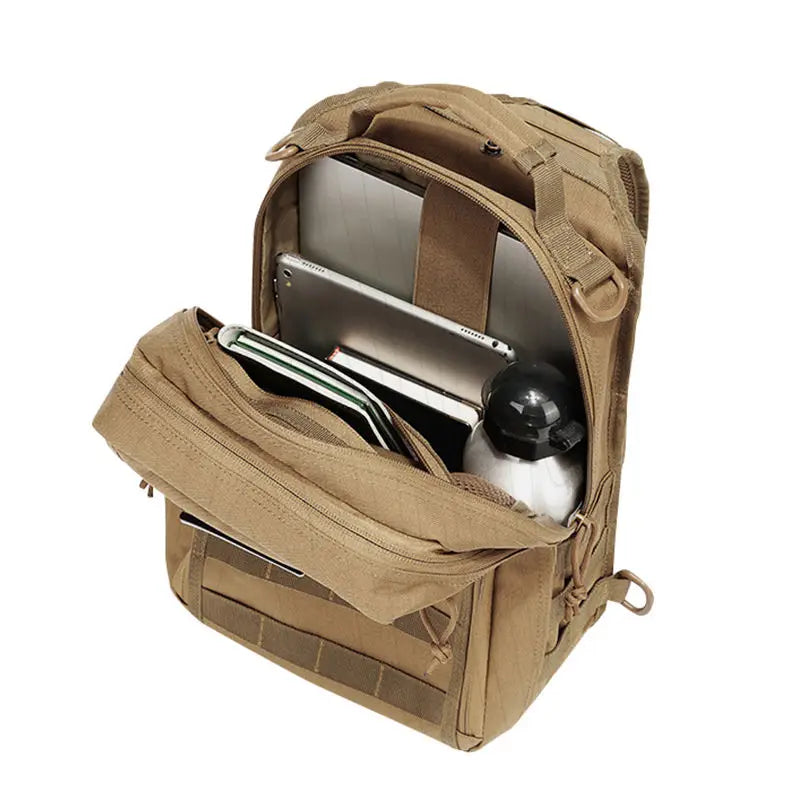 Starsky Unisex Tactical Chest Bag Customized for Running Hiking Mountaineering Fishing New Design Polyester Waterproof Zipper