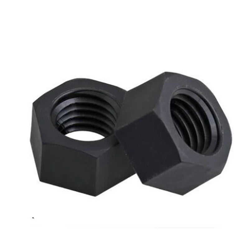 M2 M2.5 M3 M4 M5 M6 M8 M10 M12 M14 M16 White Black Galvanized Plastic Nylon Hexagon Nut DIN934