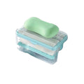 Manual Press Solid Soap Dispenser Cleaning Cloth Washing Draining Soap Dispenser Bathroom Wash Holder Box