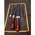 Hot Sale Steel Files Set with  Chain Saw File Oil Saw File Canvas Bag Set Wooden Handle Grinding Chain File Set