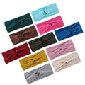 Multi Colors Sport Elastic Headband Cheap Good Quality Plain Color Yoga Headbands Sweatbands