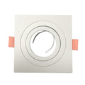 Benory Aluminum Round Square Mr16 Frame L92*L92mm Recessed Ceiling Spot LED MR16 Spotlight GU10 Holder Lamp Fixture