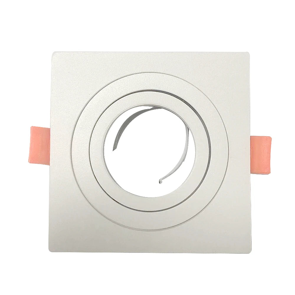 Benory Aluminum Round Square Mr16 Frame L92*L92mm Recessed Ceiling Spot LED MR16 Spotlight GU10 Holder Lamp Fixture