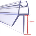 Modern Designed PVC Waterproof Soundproof Door Window Accessories Shower Door Frame Seal Strip 4-10mm Glass Width Bathroom