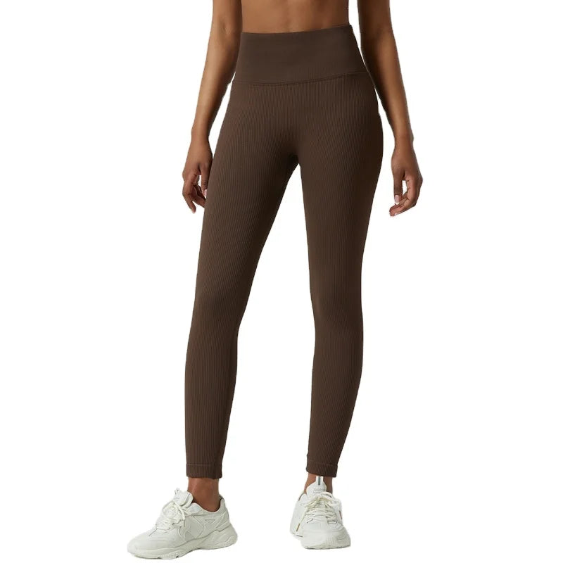 Multi Colors Gym Fitness High Waist Yoga Pants Tight Seamless Yoga Leggings for Women