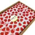 Loving Collection Red Heart Gift Wrapping Paper Custom Printing Tissue Paper
