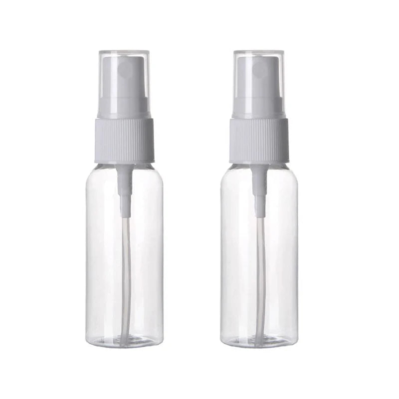 Travel Set Refillable  Mini Plastic Spray Bottles Empt 30ml Perfume Fine Mist Spray Bottles for Cosmetic