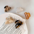 Women Fashion Sweet Mini Cute Daily Hair Clips 3.5cm Tortoiseshell Acetate Hair Claw for Girls