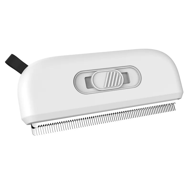 Travel Outdoor 2 in 1 Mini Cat Hair Grooming Cleaning Brush & Comb with Stainless Steel & Plastic