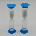 Plastic Sand Timer Blue Color 1 Minute Sand Timer Hourglass