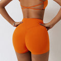 Fashion Arrivals Scrunch Butt Seamless Shorts High Waisted Custom logo Womens Gym Yoga Shorts